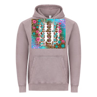 Vintage Zinc teacher gemstone and pink flower tumbler Vintage Hoodie - BundleAndBundleShop