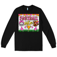 Football Sister Tumbler Long Sleeve Tee | Teevron