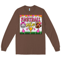 Chestnut football sister tumbler Long Sleeve Tee - BundleAndBundleShop