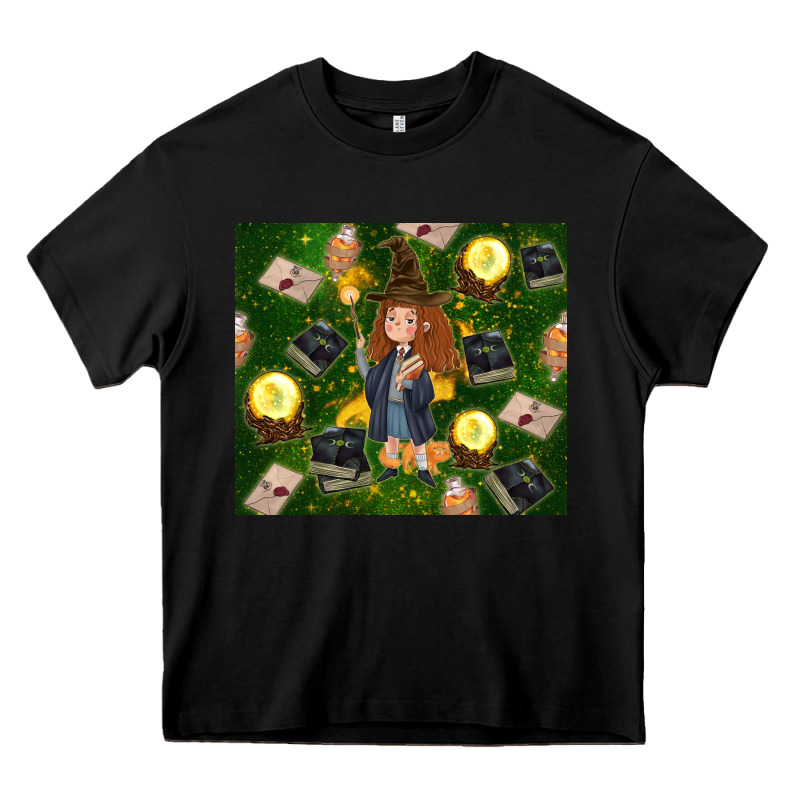 Wizard Girl With Magic Heavy Core Tee by TumblerDesignByShophia | Teevron