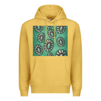 Antique Gold turquoise gemstone glitter Premium Hoodie - Jasminsmagicworld