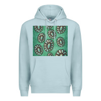 Blue Mist turquoise gemstone glitter Premium Hoodie - Jasminsmagicworld