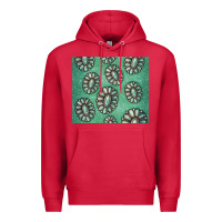 Cardinal turquoise gemstone glitter Premium Hoodie - Jasminsmagicworld