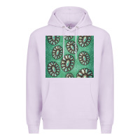 Lilac turquoise gemstone glitter Premium Hoodie - Jasminsmagicworld