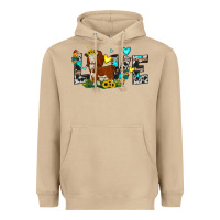 Mushroom love western cow Heavyweight Hoodie - JahusDesignShop