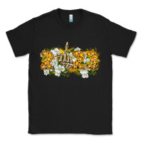 Black 2023 skeleton middle finger new year Classic Tee - CowGirlArtShop