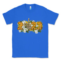 True Royal 2023 skeleton middle finger new year Classic Tee - CowGirlArtShop