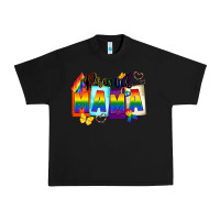 Black proud mama Urban Heavy Tee - FaDigitalArtStudio