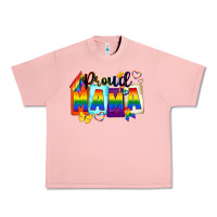 Salmon proud mama Urban Heavy Tee - FaDigitalArtStudio