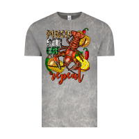 Cloud Rock Pinch peel eat repeat crawfish Vintage Tee - FaDigitalArtStudio