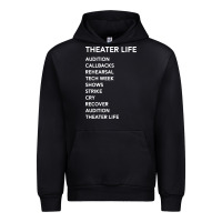 Black theater life funny Urban Hoodie - DesigneFamous