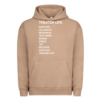 Pigment Burro theater life funny Urban Hoodie - DesigneFamous
