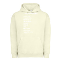 Pigment Pistachio theater life funny Urban Hoodie - DesigneFamous