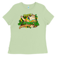 Matcha St. Patrick's Day cat Ladies Tee - HowdyJamesFarm