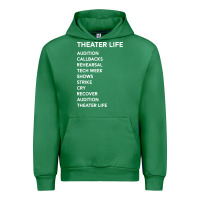 Emerald theater life funny Urban Hoodie - DesigneFamous