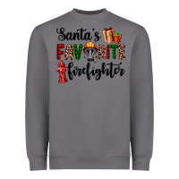 Storm santa's favorite firefighter Heavyweight Sweatshirt - AdoDesignShop