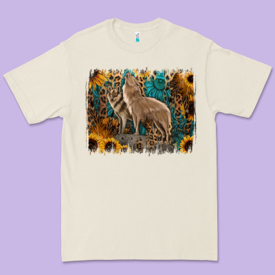 Western Wolves Premium Tee Designed By Jasminsmagicworld