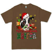 Cacao merry christmas heifer cow Premium Tee - CowGirlArtShop