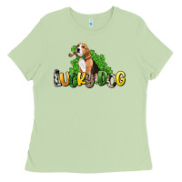 Matcha lucky dog St. Patrick's Ladies Tee - HowdyJamesFarm