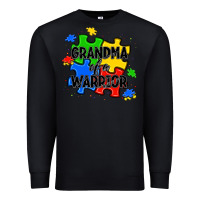 Black grandma of a warrior Premium Sweatshirt - JahusDesignShop