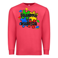 Cardinal grandma of a warrior Premium Sweatshirt - JahusDesignShop