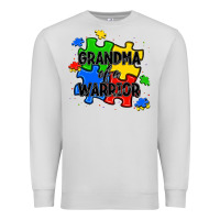 Dove Grey grandma of a warrior Premium Sweatshirt - JahusDesignShop