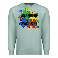 Seafoam grandma of a warrior Premium Sweatshirt - JahusDesignShop