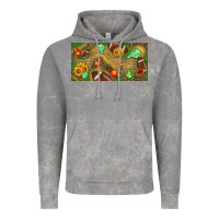 Cloud Rock western sunflower and american football license  plate Vintage Hoodie - BundleAndBundleShop