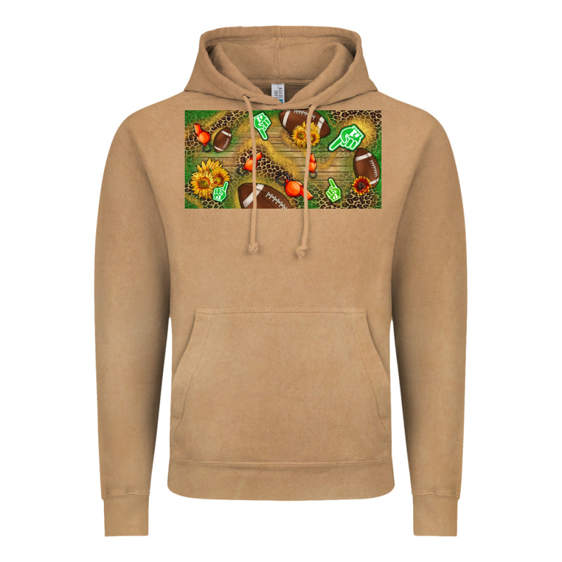 Western Sunflower And American Football License  Plate Vintage Hoodie by BundleAndBundleShop | Teevron