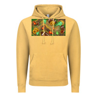 Vintage Mustard western sunflower and american football license  plate Vintage Hoodie - BundleAndBundleShop