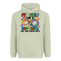 Matcha my child may be non verbal but this mama ain's Heavyweight Hoodie - JahusDesignShop