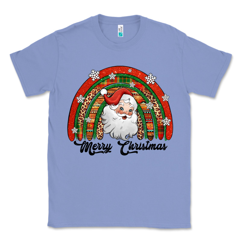 Merry Christmas Santa Rainbow Classic Tee by Jasminsmagicworld | Teevron