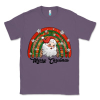 Lavender merry christmas santa rainbow Classic Tee - Jasminsmagicworld