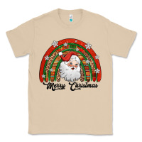 Mushroom merry christmas santa rainbow Classic Tee - Jasminsmagicworld