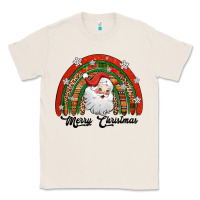 Natural merry christmas santa rainbow Classic Tee - Jasminsmagicworld