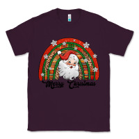 Plum merry christmas santa rainbow Classic Tee - Jasminsmagicworld