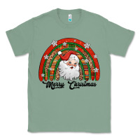 Sage merry christmas santa rainbow Classic Tee - Jasminsmagicworld