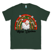 Sports Green merry christmas santa rainbow Classic Tee - Jasminsmagicworld