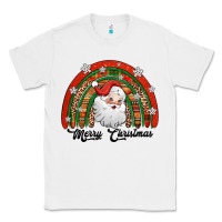 White merry christmas santa rainbow Classic Tee - Jasminsmagicworld