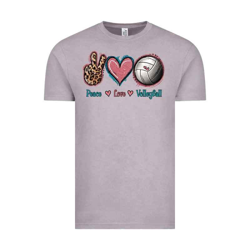 Peace Love Volleyball Vintage Tee by Jasminsmagicworld | Teevron