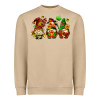Mushroom fall gnomes with pumpkin pie Heavyweight Sweatshirt - AdoDesignShop