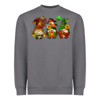 Storm fall gnomes with pumpkin pie Heavyweight Sweatshirt - AdoDesignShop