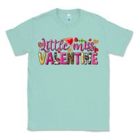 Little Miss Valentine Classic Tee | Teevron