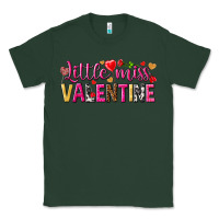 Sports Green Little miss Valentine Classic Tee - HowdyJamesFarm