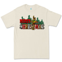 Bone merry christmas  cross Premium Tee - CowGirlArtShop