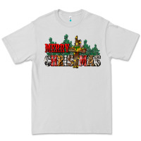 Dove Grey merry christmas  cross Premium Tee - CowGirlArtShop