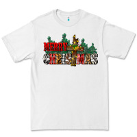 White merry christmas  cross Premium Tee - CowGirlArtShop