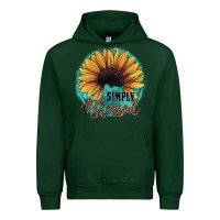 Forest Green Simply Blessed Urban Hoodie - JahusDesignShop