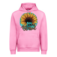 Fuchsia Pink Simply Blessed Urban Hoodie - JahusDesignShop