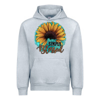 Heather Grey Simply Blessed Urban Hoodie - JahusDesignShop